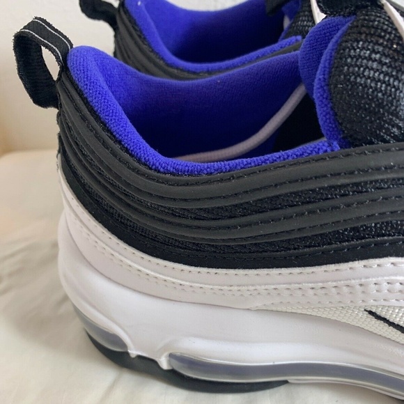 Nike Air Max 97 GS White/Black-Persian Violet 9215 - Picture 2 of 8